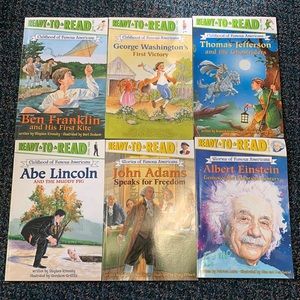 Childrens books- Ready to Read 4 level 2 and 2 level 3 all are In EUC